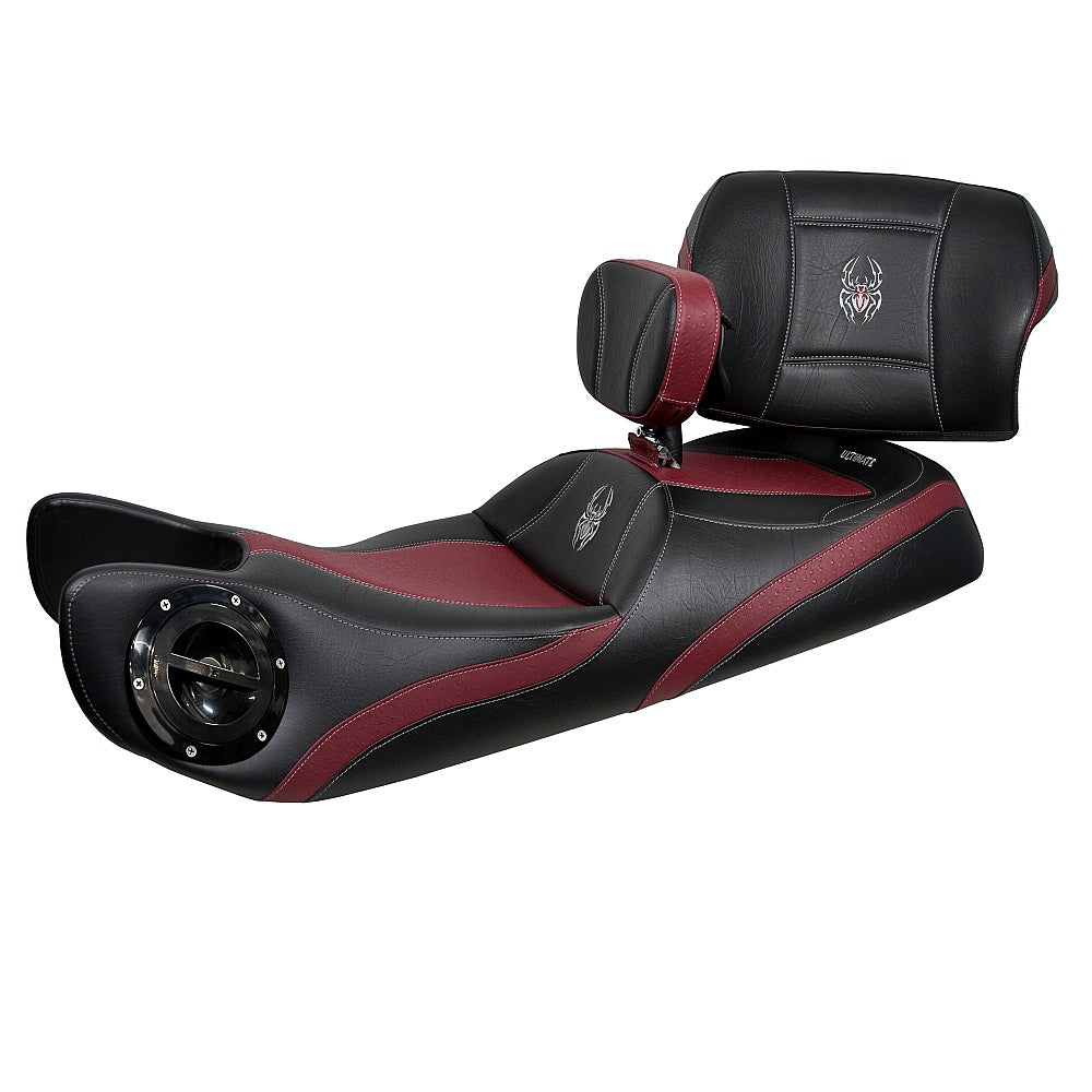 Siège double Noir avec trim imitation Autruche de couleur inclus Dossier chauffeur et Passager pour votre RT 2010 - 2019  de Ultimate Seat