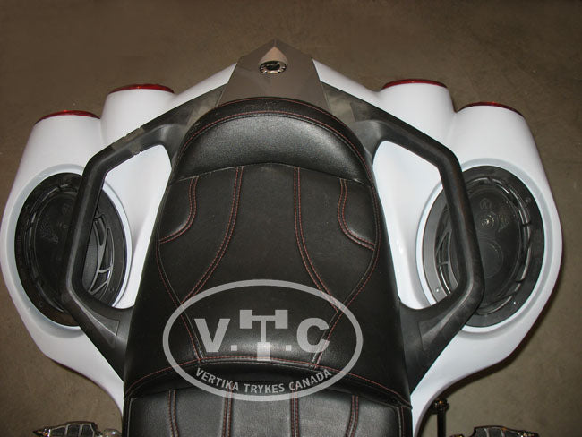 RS-GS and ST Large rear panel with speaker opening and lights