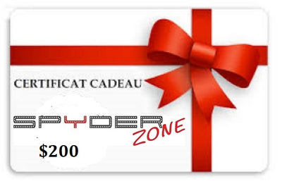 Spyderzone Gift Certificate