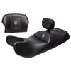 Midrider Black Double Base Seat with Driver and Passenger Backrest for your RT 2010 - 2019 from Ultimate Seat