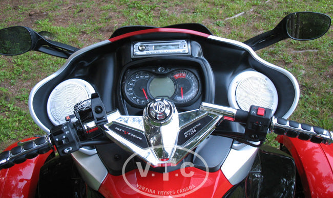 RS-GS Fiberglass structure for mounting an Audio Pack