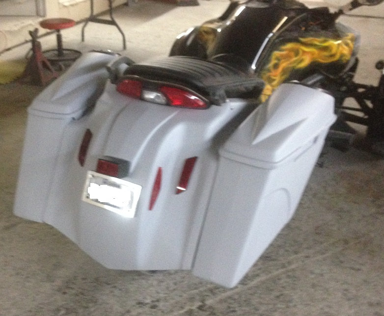 F3 and F3S Fiberglass Rear Case Set