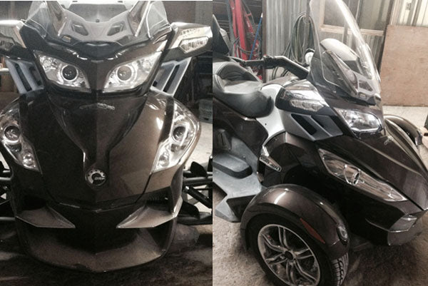 RT 2010-2019 Side panel with multiple air intake