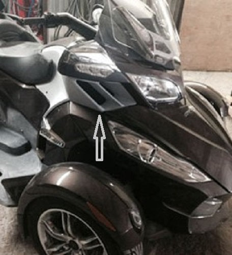 RT 2010-2019 Side panel with multiple air intake