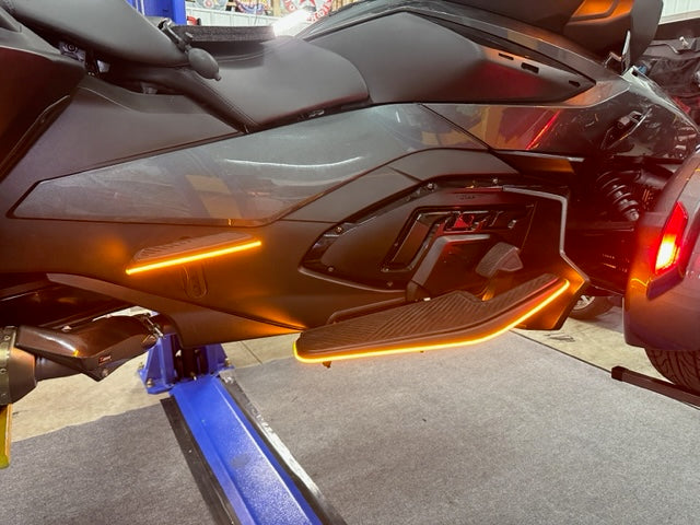 LED position and flasher for passenger step of the RT 2020 + Add On