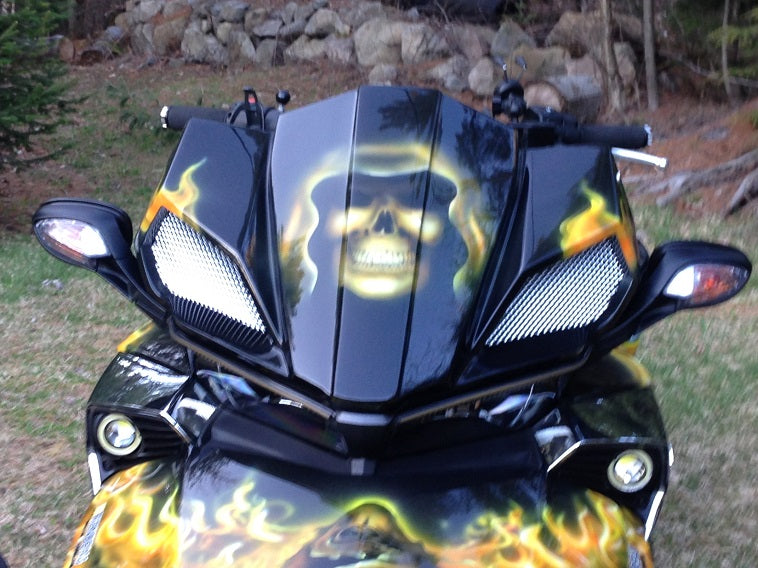 F3-F3S Fiberglass structure for mounting an Audio Pack