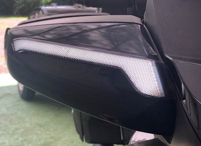 White position lights and sequential mirror turn signals for Can-Am Spyder F3T / F3 Limited (2019+) and RT (2020+)
