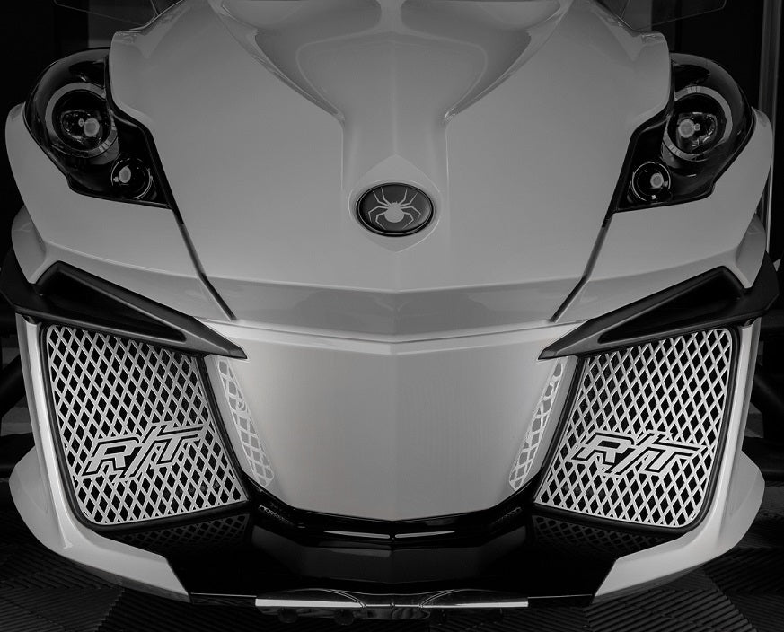 Grilles magnétiques avant pour Can-Am Spyder RT 2014 à 2019 + (lot de 2 grilles)