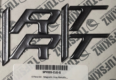 Spyder RT carbon fiber letter for use with Hypnotic Concepts magnetic grids (6 pieces) (2014+)