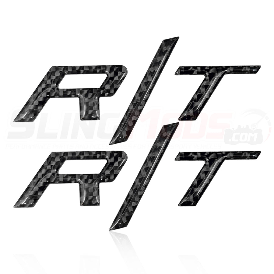 Lettre Spyder RT fibre de carbone à utiliser avec les grilles magnetique de Hypnotic Concepts (6 pièces) (2014+)