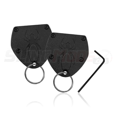 Spyder Black Widow Couvre-clés en plastique avec porte-clés