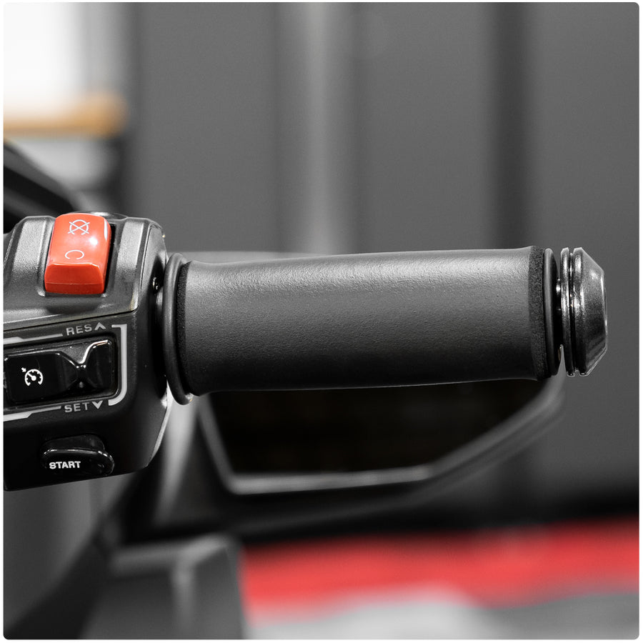 High-quality "synthetic leather" foam grips for Can-Am Spyder, Canyon, or Ryker (PAIR)