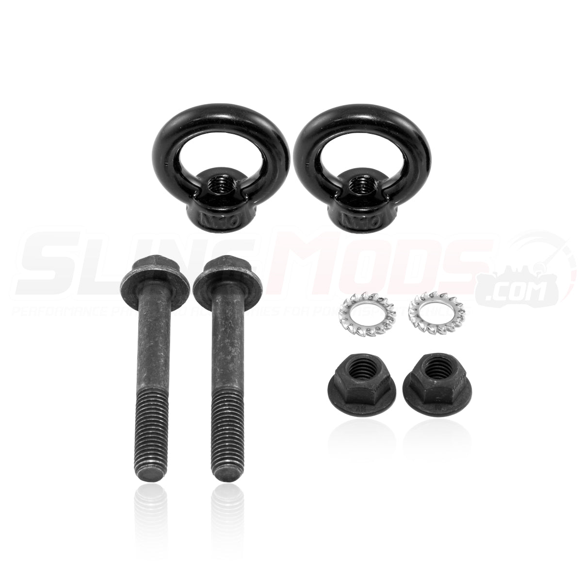 Front tie-down rings for the Can-Am Spyder (pair)