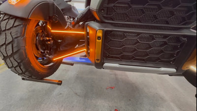 A Arm clignotant DRL à double couleur pour Canyon