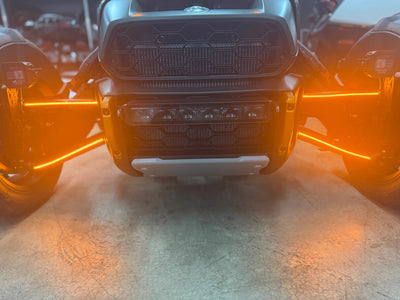 A Arm clignotant DRL à double couleur pour Canyon