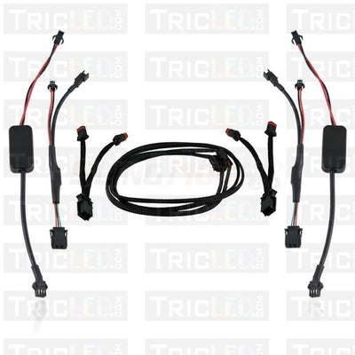 Ryker TricFenderz LED en Blanc et Rouge change en clignotant Génération 2