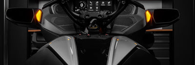 Feux de position à DEL ambrés DashFlarez avec clignotants pour Can-Am Spyder RT (2020+) (Ensemble de 2)