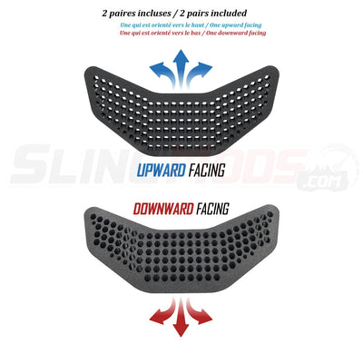 Directional air vents TricVentz for Can-Am Canyon / RedRock / XT windshields