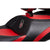 Black double seat with crocodile imitation trim with Driver and Passenger backrest for your RT 2010 - 2019 from Ultimate Seat