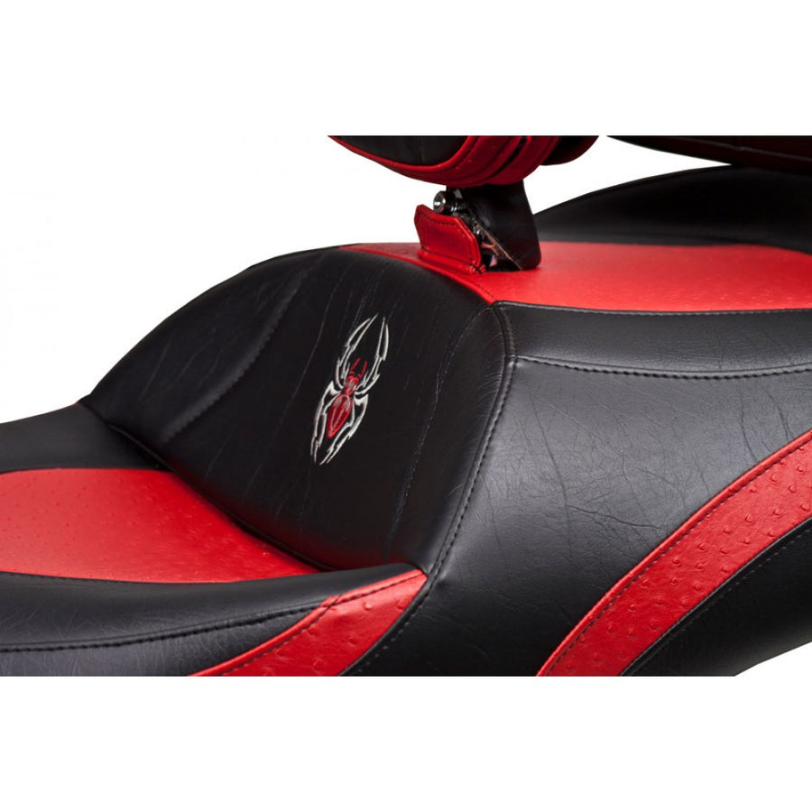 Siège double Noir avec trim imitation Autruche de couleur inclus Dossier chauffeur et Passager pour votre RT 2010 - 2019  de Ultimate Seat