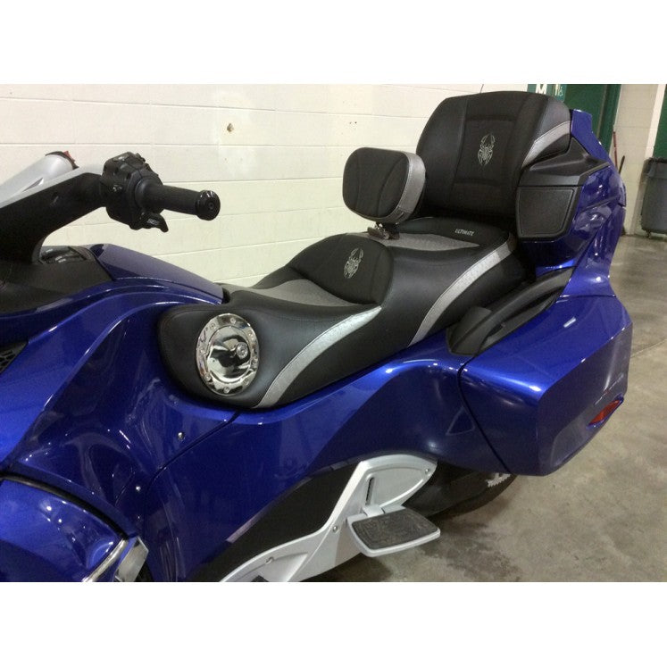 Siège double Noir avec trim imitation Autruche de couleur inclus Dossier chauffeur et Passager pour votre RT 2010 - 2019  de Ultimate Seat