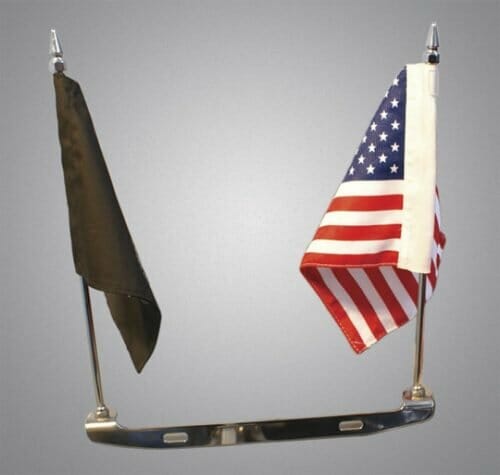 License Plate Flag Holder