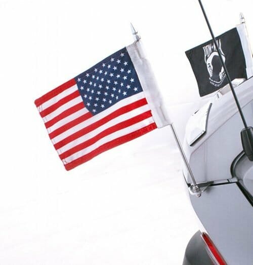 Double flag support for Spyder RT 2010-2019