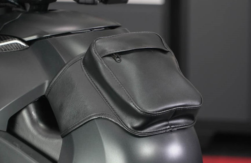 Tank pouch for RYKER black stitching - Spyder Zone