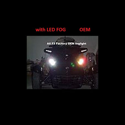 Replacement 360 degree (fog) LED bulbs for Spyder RT / RTS 2010 to 2019