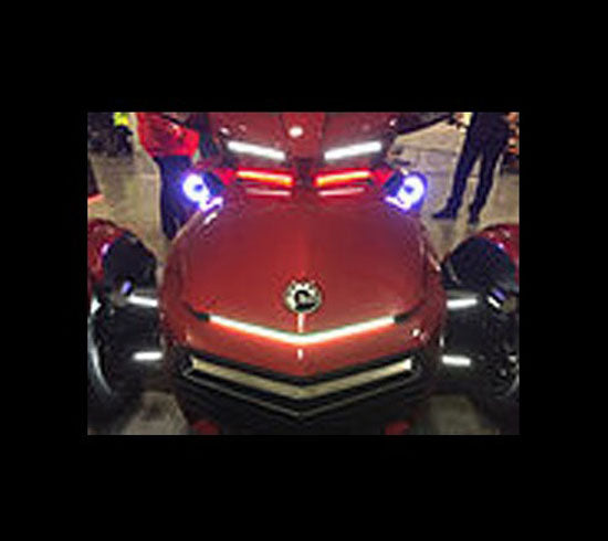 Front white LED Cyclops for F3 Series