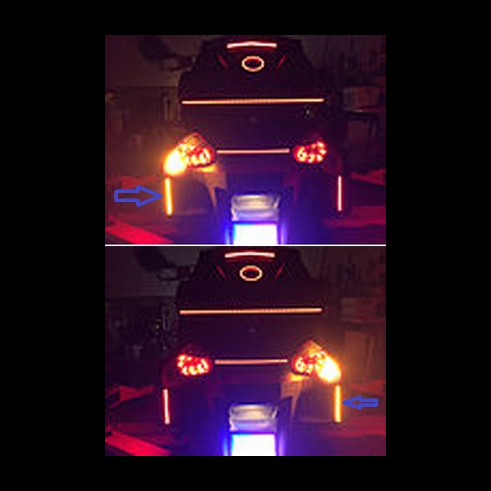 Position / brake / flashing LED for RT