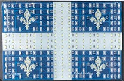 Drapeau du Québec en LED