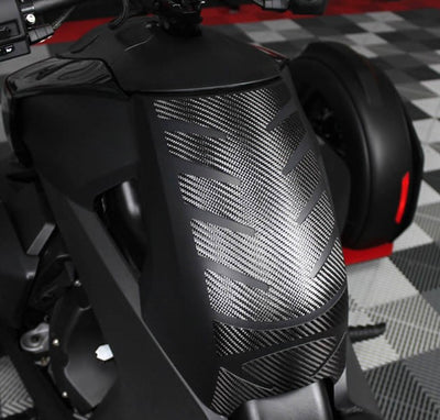 Raw Carbon Fiber Tank Protector for Ryker