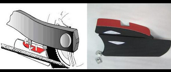 The "missing strap protector" for Spyder (all models NOT for 1330cc)