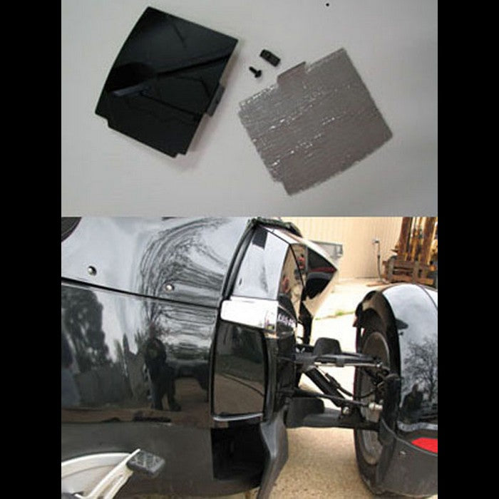 Radiator heat blocking plate for RT / RTS 2010-2019