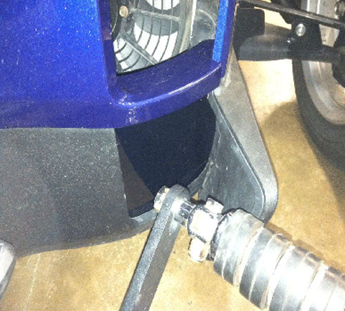 RT/RTS 2010-2019 plaque bloque chaleur sortie basse du radiateur