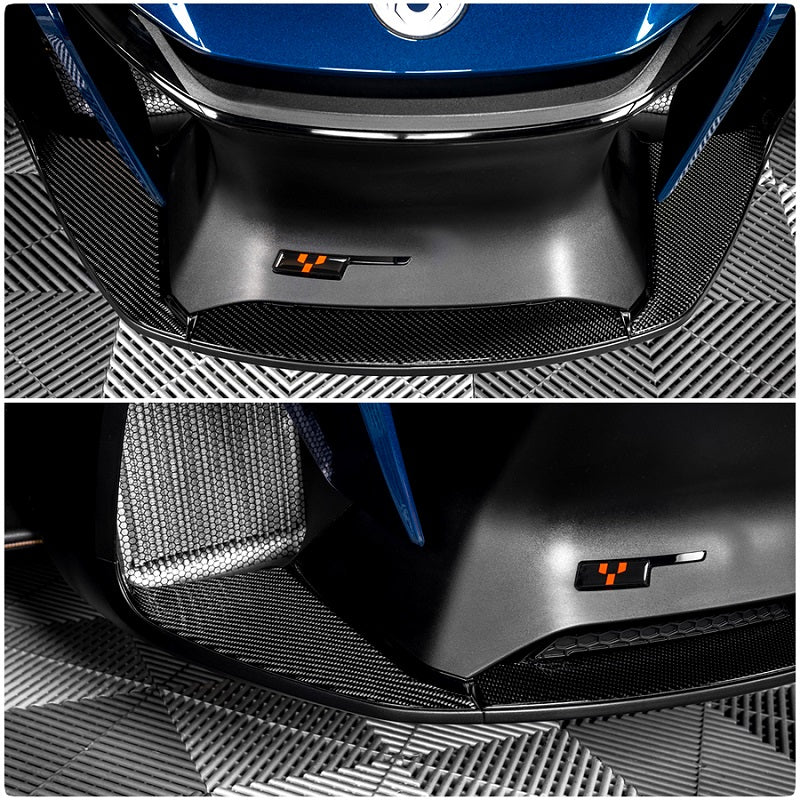 Ensemble de protecteur de la calendre du bas avant par Tufskinz - 3 PCS