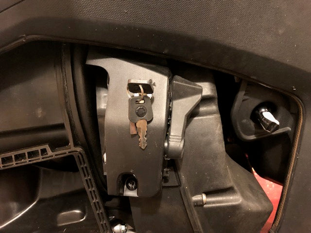 Parking lock for the Can-Am Ryker