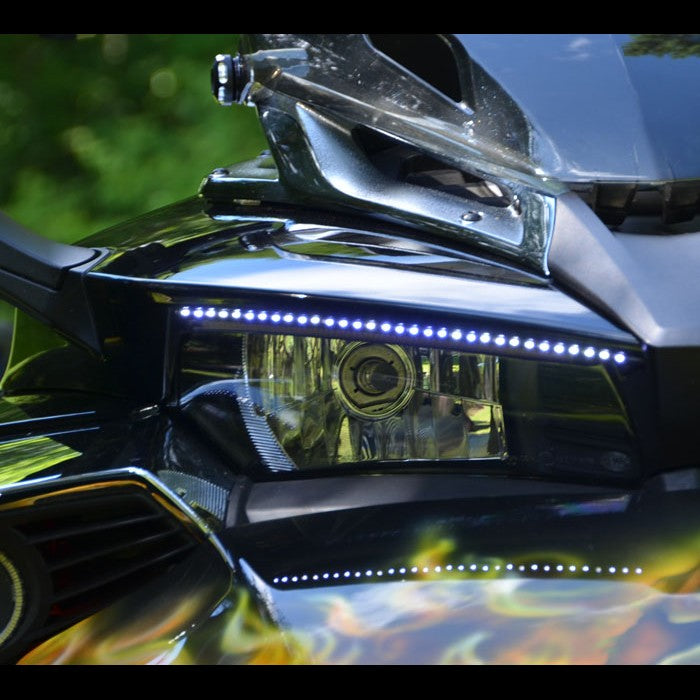 White eyebrow DRL for F3 Series from 2015 to 2023