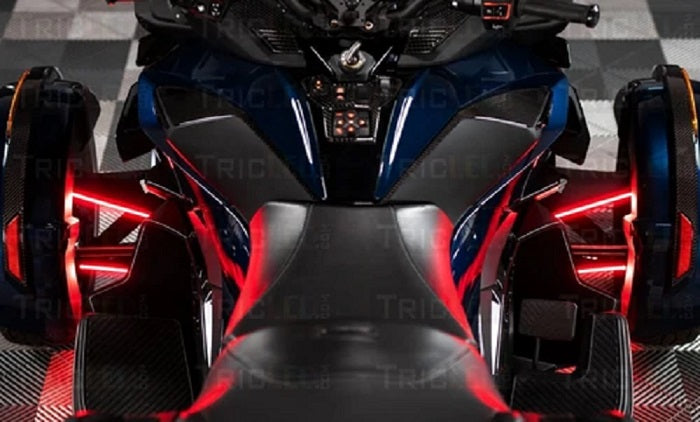 Dual Color REAR FACING A-Arm Running Light Strips with Blinker for F3 Series and RT 2019+