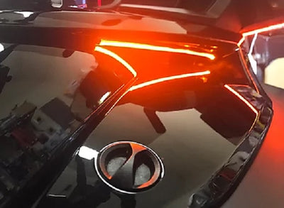 Position LEDs and flashing lights in the air inlets for the F3 Series model