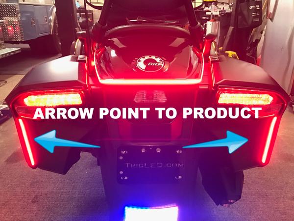 Position / brake / flashing LED for F3-T