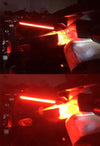 Dual color LED for position, brake in red and changes to amber when flashing (1 pair)