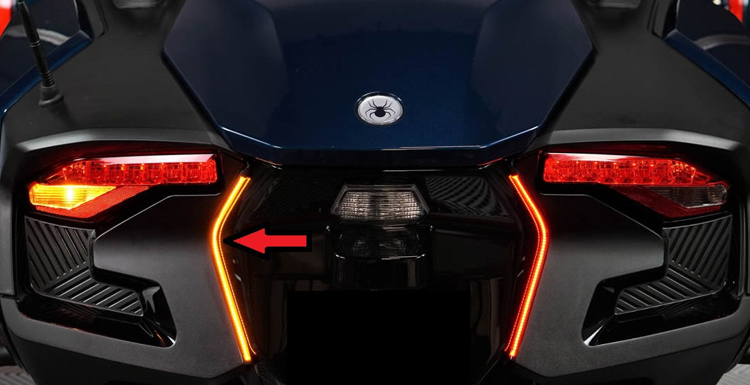 Rear position lights, brake and yellow indicator for RT / RTL 2020+