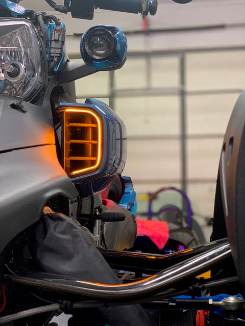 LED DRL dual pour entrées d'air du Ryker