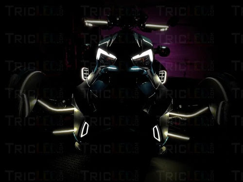 New All-in-One LED Headlight Housings for Ryker Models - Special Order Only