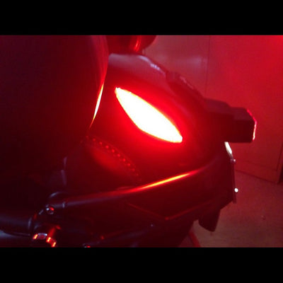 Red side reflector and LED for F3 / F3-S