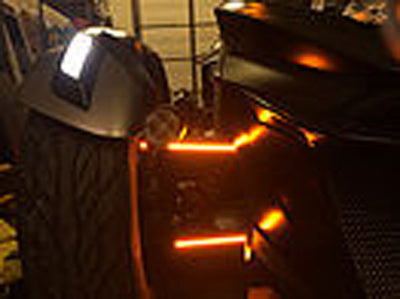 DRL LED feux de jour A-Arm avant et clignotant jusqu'en 2018 UNIQUEMENT