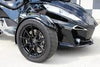 Roue d'aluminium noir lustré - Widow 15"