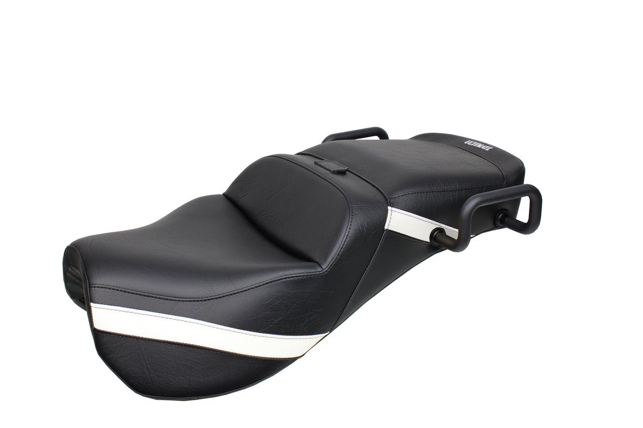 Midrider seats for Ryker with Red Ostrich immitation trim